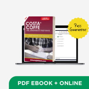 Costa Coffee Aptitude Test Prep pack for 2022 (Ebook + Online)
