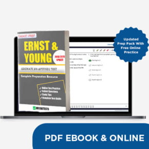 Ernst and Young Aptitude Test Prep pack for 2022 (Ebook + Online)