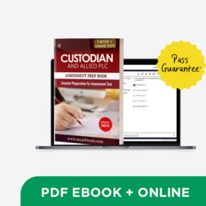 Custodian and Allied Job Test Prep pack for 2022 (Ebook + Online)