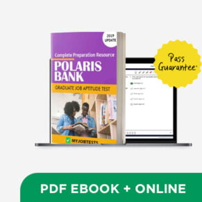 Polaris Bank Job Aptitude Test Prep pack for 2022 (Ebook + Online)