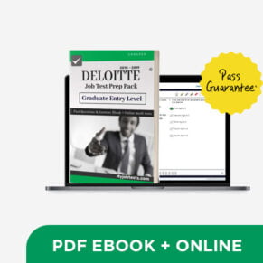 Deloitte Aptitude Test Prep pack for 2022 (Ebook + Online)