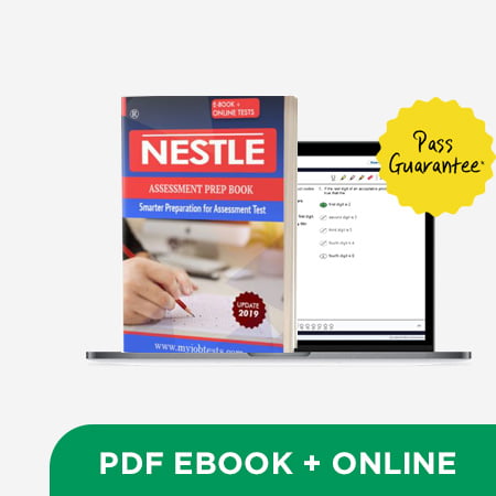 Nestle Job Aptitude Test Study pack for 2022 (Ebook + Online)
