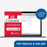PZ Cussons Aptitude Test Prep pack