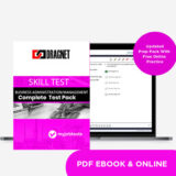 Dragnet Business & Administrative Skill Tests