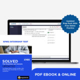 KPMG Internship Test Past Questions and Answers