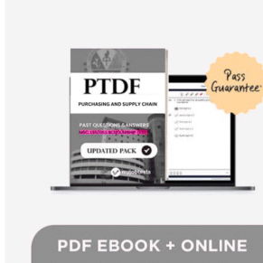 PTDF Scholarship Past Questions & Answers - Purchasing and Supply Chain