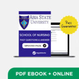 ABSU School of Nursing Past Questions