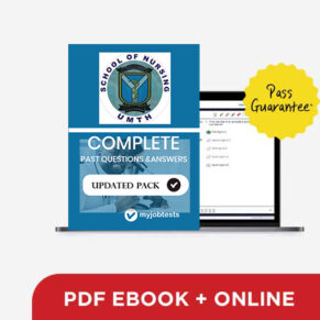 UMTH School of Nursing Past Questions